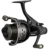 Okuma Carbonite XP Baitfeeder 140 Freilaufrolle -160m 0,35mm, Angelrolle mit Freilauf, Rollen mit Freilauffunktion, Angelrollen zum Karpfenangeln, Zanderangeln, Aalangeln, Hechtangeln, Forellenangeln