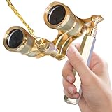 Theaterbrille - 3x25 Vintage Kompaktrahmen, tragbares Fernglas, leichte tragbare Optik, klassische visuelle Verbesserung | Für Frauen Erwachsene Filmshows Theaterveranstaltungen