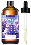 Nelkenöl 100 ml, Reines Nelke Ätherische Öle für Diffuser, Nelkenöl Ätherisches Öl Aromatherapie Duftöle für Massage, DIY, Seife, Kerzenherstellung, Bad Entspannung, Geschenke für Frauen Weihnachten