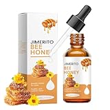 Jimerito Bienenhonig-Seren Für Die Augen, 30ml Stachellose Bienenhonig Augentropfen, Natürliche Feuchtigkeitsspendende Honig-Augentropfen, Honig-Augentropfen Gegen Ermüdung Und Trockenheit Der Augen