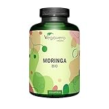 Bio Moringa Kapseln | Hochdosiert: 1800 mg | Preis-Leistungs-Sieger 2024* | 270 Stück | Laborgeprüft | Typ Oleifera | Vegan & ohne Zusätze | Deutsche Produktion von Vegavero®