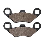 XEBRAD Motorrad-Bremsbeläge vorne und hinten, for Polaris, for Sportsman, 800 X2 EFI 2007 2008 2009 500 ATP HO 4x4 2004 2005 Motorrad-Bremsbeläge