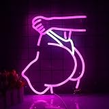 Neonschild mit Aufschrift 'Lady Back', sexy Frauenschild, LED-Neonlicht, Wanddekoration für Zuhause, Schlafzimmer, Bar, Party-Dekoration (Stil 2)
