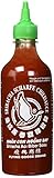 FLYING GOOSE Sriracha Chilisauce, das Original, scharf, grüne Kappe, scharfe Würzsauce aus Thailand, 455ml