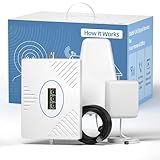 Mobilfunk Verstärker für Zu Hause, 4G LTE 3G Handy...