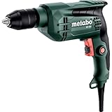 metabo Bohrmaschine BE 650-650 W, 13 mm Stahlbohren, 30 mm Holzbohren, 2800 /min Drehzahl - Vario-Elektronik, Schnellspannfutter, Rechts-/Linkslauf, ergonomischer Griff, kompakt und leistungsstark