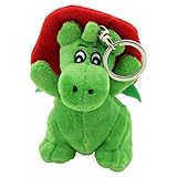 Sweety Toys 11353 Drache Grisu Plüschtier Feuerwehr Maskottchen Plüsch ca. 10 cm