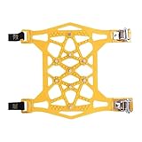 yakermur Schneeketten Für Autoreifen | 6-Teilige Anti-Rutsch Ketten | Sicherheitskabel Für Beim Parken Fahrzeugbergung Camping Bergfahren Reisen Kaltes Wetter