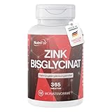 Zink 25mg - 365 Tabletten - Zink Bisglycinat - Hochdosiert - 100% Vegan – Deutsche Produktion & Laborprüfung - NutriFair | Premium & Fair