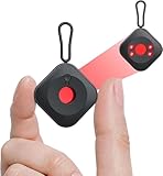 DAWRIS Versteckte Kamera Detektoren, Mini Detektor Kamera Finder LED-Gerät-Detektor mit Infrarotsichtgeräten, Lange Akkulaufzeit, tragbar für Hotels und Badezimmer