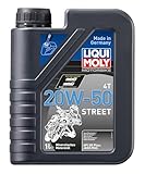 LIQUI MOLY Motorbike 4T 20W-50 Street | 1 L | Motorrad 4-Takt-Öl | Art.-Nr.: 1500