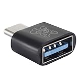 ENKAY Hat-Prince HC-8 Mini ABS USB 2.0 Buchse auf USB-C/Typ-C 3.1 Stecker, OTG-Adapter, Hat-Prince HC-8 Mini ABS USB 2.0 Buchse auf USB-C/Typ-C 3.1