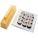 YUHE Sushi Maker, DIY Sushi Form Set - Easy Sushi Making Kit für Anfänger, Premium Edition (Runde Form)