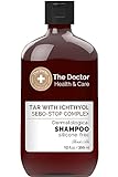 Dermatological shampoo silicone - free. With TAR, ichthyol and sebo-stop complex
