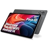 Blackview Tab90 WiFi Android 14 Tablet 11 Zoll,12GB RAM 128GB Speicherplatz(2TB TF),Großes Display Widevide L1,Octa-core T606, 8200mAh Akku,5G WiFi,Dual Kamera 13MP+8MP,GMS,BT 5.0