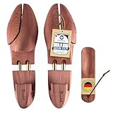 Blumtal - TESTSIEGER - Damen und Herren Premium Schuhspanner aus Zedernholz inkl. Schuhlöffel, Schuhdehner mit ergonomischem Design - 1, 2 oder 5 Paar