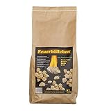 Feuerbällchen RaiffeisenWaren, Grillanzünder, Kaminanzünder, Anzündhilfe (Ökologische Anzündwolle aus Naturprodukten, zum Anzünden der Grillkohle, Lagerfeuers oder Kamins) 2,5 kg Tüte