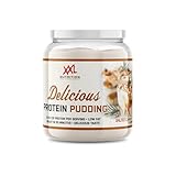 XXL Nutrition - Delicious Protein Pudding - 22g Protein pro Dessert, Low Fat, Low Sugar - Salted Caramel - 440 Gramm