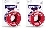 Hansaplast Fixierpflaster Classic (5 m x 2,5 cm), Tapeband...