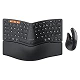 ProtoArc EM11 NL Ergonomische Vertikale Maus und Bluetooth Ergonomische Tastatur