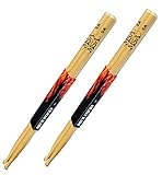 Unbekannte Paar Drumsticks5A 4 StückAhornholz Mallet SticksHolzkopf DrumsticksMSA Impact Sticks 5A