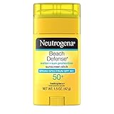 Neutrogena Sunscreen Beach Defense Sunblock Stick SPF 50, 1.5 Ounce by Johnson & Johnson SLC