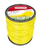 Oregon Gelber Mähfaden 3mm mit rundem Querschnitt, für...