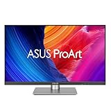 ASUS ProArt PA32QCV - 32 Zoll 6K Professioneller Monitor - 6016 x 3384, 10-bit, LuxPixel AGLR, KVM-Switch, ergonomisch, Calman, DisplayHDR 600 - Thunderbold, DP, HDMI, 96W USB-C, USB-Hub, Speaker