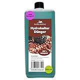 Konfitee Hydrokultur Dünger Flora Boost 500ml I Für bis zu 100L Gießwasser I Für alle Hydrokultur Sorten I Flüssiger Blatt- & Wurzeldünger I 100% natürlicher Pflanzendünger