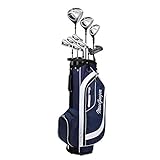 Macgregor Damen CG2000 Golfschläger-Set und Tragetasche, Marineblau/weiß, Rechte Hand