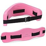 EVEREST FITNESS Schwimmgürtel in Pink - Aqua Jogging Gürtel - Schwimmgurt Erwachsene - Aquafitness Zubehör - Aquajogging Belt für Damen und Herren