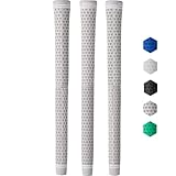 Wedge Guys DC Tour Golfgriffe – 4 Griffzonen für höchsten Komfort und Kontrolle – Allwetter-Performance-Golfschlägergriffe, Ersatz für Regripping Wedges Drivers Irons Woods Hybrids, Midsize oder