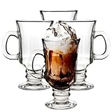 Premier Housewares 1405262 Irish Coffee Glasses-4er Set, Glas