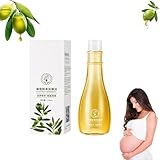 Xroland Olive Dehnungsstreifen-Behandlungsöl, Dehnungsstreifenöl für schwangere Frauen, 150 ml Schwangerschafts-Dehnungsstreifenöl (1pcs)