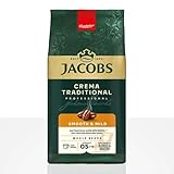 Jacobs Professional Crema Traditional Smooth & Mild 8 x 1kg Kaffeebohnen
