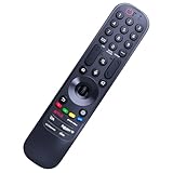 GOUYESHO Sprach Ersatz Fernbedienung Kompatibel mit LG NanoCell AI TV Fernseher 43NANO81T6A 50NANO81T6A 55NANO81T6A 65NANO81T6A 75NANO81T6A 43NANO80A6B 50NANO80A6B 55NANO80A6B 65NANO80A6B 75NANO80A6B