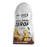 Best Body Nutrition Vital Drink ZEROP - Eistee-Pfirsich, Original Getränkekonzentrat - Sirup - zuckerfrei, 1:80 ergibt 19 Portionen Fertiggetränk, 48 ml