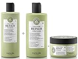 Maria Nila Structure Repair Set - Shampoo 350 ml + Conditioner 300 ml + Masque/Maske 250 ml