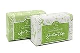 Schafmilchseife, 100 g, Gartenseife, im gerillten Papier, von Florex