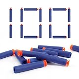 DKDXID 100 Stück Pfeile Darts für Nerf 7.2cm Gun Munition für Nerf Zubehör Gun Pfeile Saugnapf Toy Gun Foam Bullets Darts Bullets Soft Refill Darts Foam Pfeile für N-Strike Elite Blaster Series