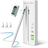 Stylus Pen für iPad Apple2018-2025 ipad Stift 3X Schnelleres Laden/Arbeit 11st. Handflächenablehnung/Neigungssensitivität,Kompatibel mit iPad11/10/9/8/7/6Gen.,Air11/13'',Pro11/12.9/13'',Air3-5/Mini5/6