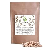 GreatVita Bio Hagebutten Kapseln 420 Stück | 500mg/Tabletten Hagebuttenpulver - 3000mg Tagesdosis | 100% rein ohne Zusätze | Laborgeprüft EU-Anbau (DE-ÖKO-037)