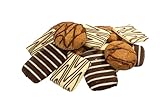 Lambertz Gebäckmischung 2. Wahl, Keks Kiste 1,0 kg (1000g) Premium-Kekse mit Zartbitter- & Vollmilchschokolade, Feine Auswahl an Gebäcksorten, Ideal als Geschenk & zum Teilen