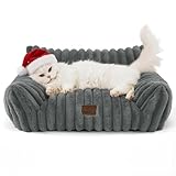 BEDSURE Katzenbett groß orthopädisches Katzensofa -...