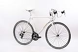 Tretwerk - 28 Zoll Rennrad - Vintage Road weiß 52 cm - Rennfahrrad mit 14 Gang Shimano Schaltung - Road Bike mit hochwertigem Stahlrahmen - Retro Fahrrad im Vintage Style