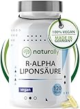 naturally R Alpha Liponsäure Kapseln [für 4 Monate] 120...