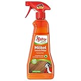 POLIBOY Möbel Intensiv Pflege - Pflegemittel für lackiertes Holz - Schützende und auffrischende Holzpflege - Farbneutral - 1x 375ml Sprühmatic - Made in Germany