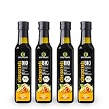Kräuterland BIO Kürbiskernöl 1L - 4x 250ml Original...