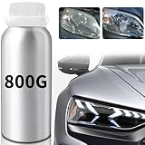 ELF-GRETTER 800ML Scheinwerfer Politur Reparatur Flüssigkeit, Scheinwerfer Bedampfen Flüssigkeit, Headlight Restoration Flüssigkeit für Auto Scheinwerfer Aufbereitung und Restaurierung