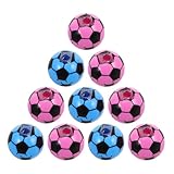 Ciieeo 20 Stück Bleistiftspitzer in Fußballform mit Praktischem Einloch für Büro und Schule Tragbarer Anspitzer für Dreikantige Buntstifte Geeignet für Schüler und Lehrer